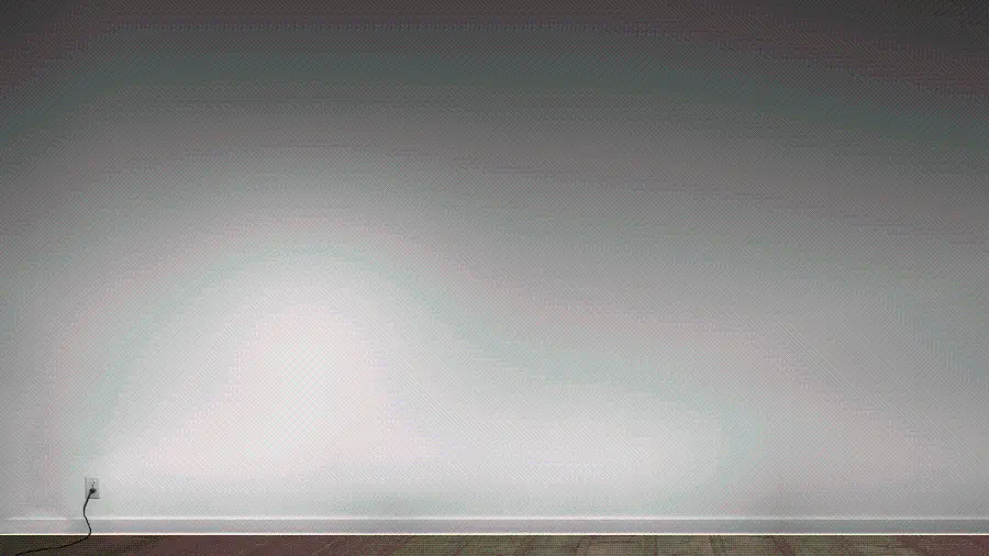 The most unique minimalist style background of the electrical outlet on the wall