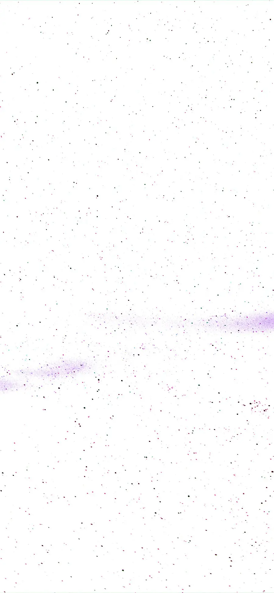 Stylish graphic image with colored dots on a white background