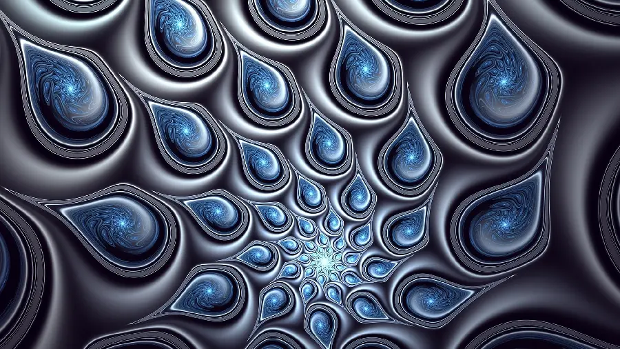 8k digital painting in bright blue color suitable for the background