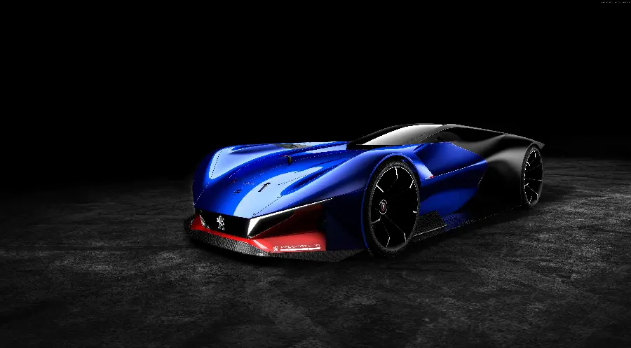 Wallpaper with Black Background From Peugeot Concept