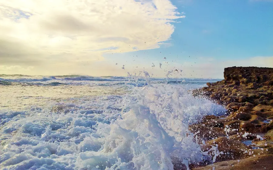Sea wave photo for desktop image of the splendor and beauty of water waves