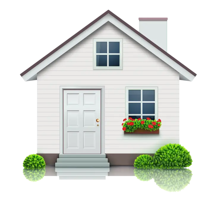 Cartoon house vector completely free