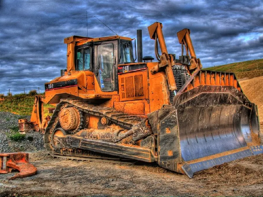 Bulldozer 4K Wallpaper