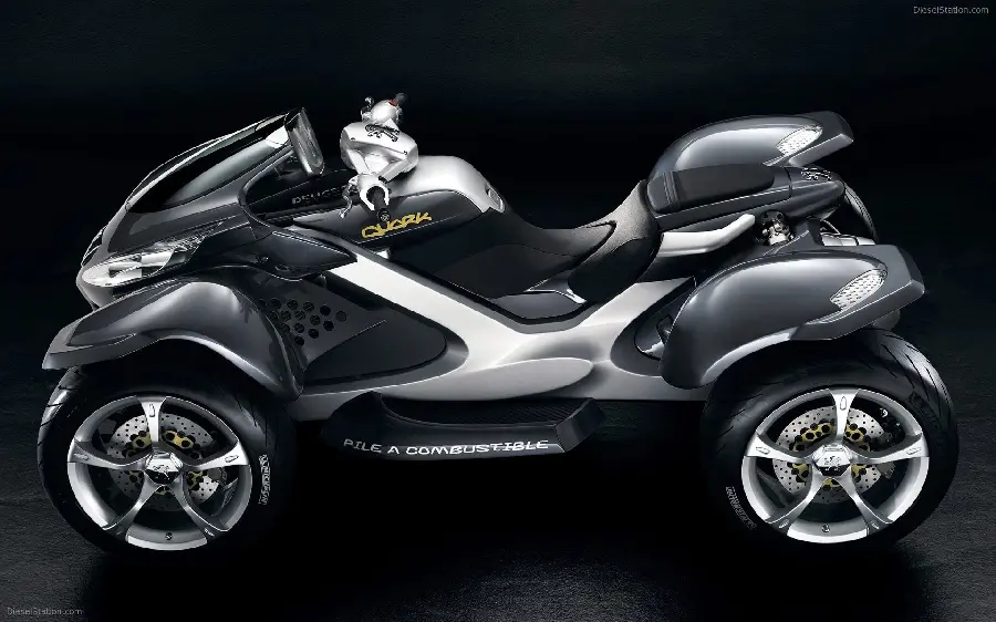 A cool four-wheel motorbike photo