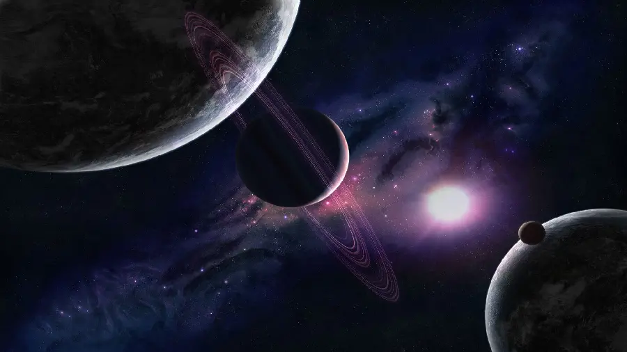 A very special profile photo of the Sun in the solar system