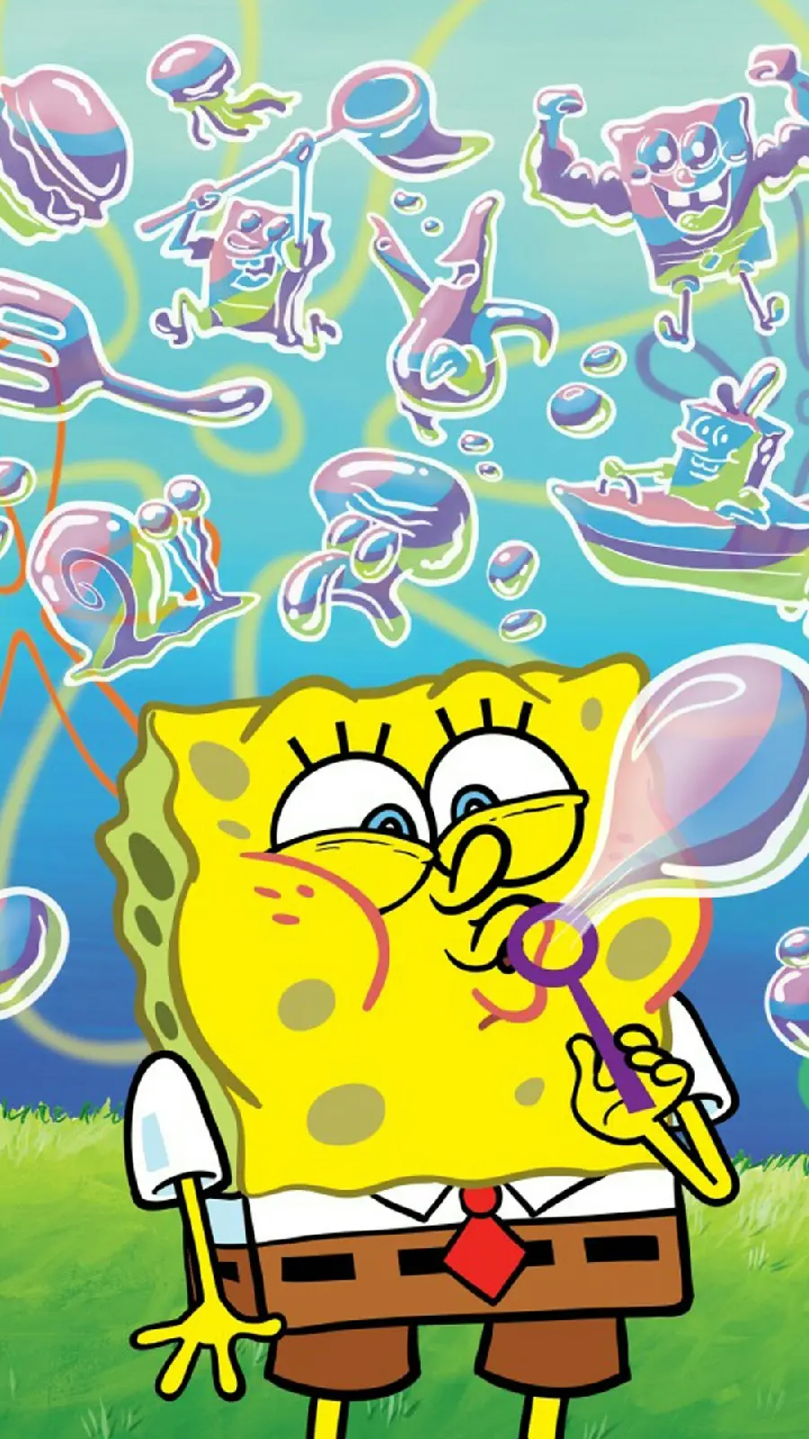 Spongebob picture with 4k quality