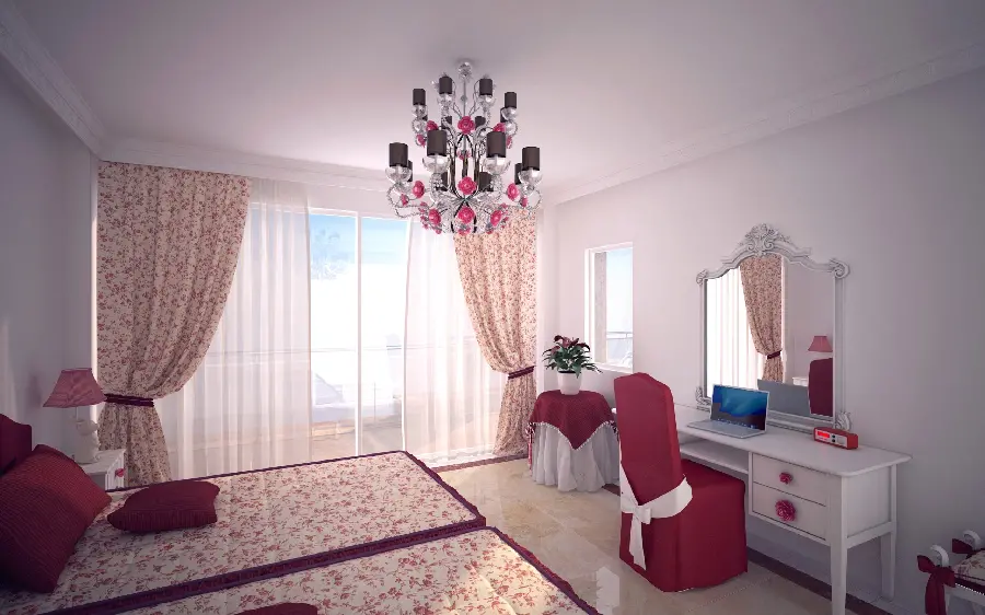 The latest attractive and beautiful bedroom decoration models and images