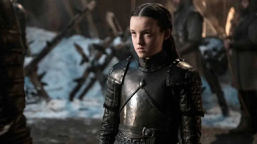 Interesting picture of Bella Ramsay playing in Game of Thrones at the age of 12