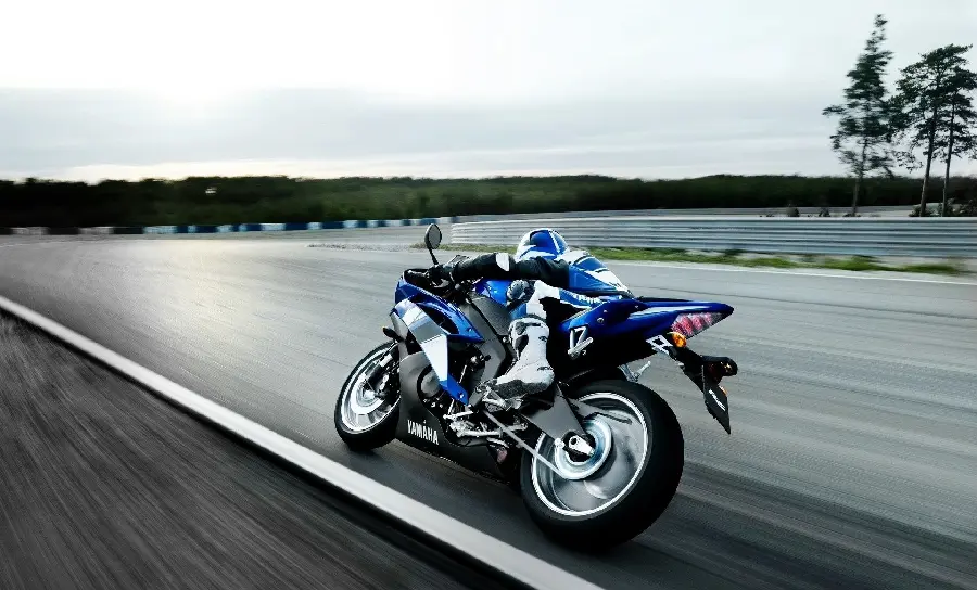 Sports Motorcycle Acceleration Photo