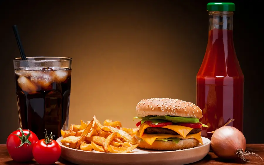 The Latest Delicious Fast Food Photo for Shop Sign Printing