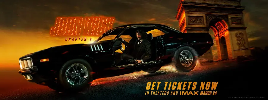 Magical Poster of John Wick Chapter 4 with High Resolution 