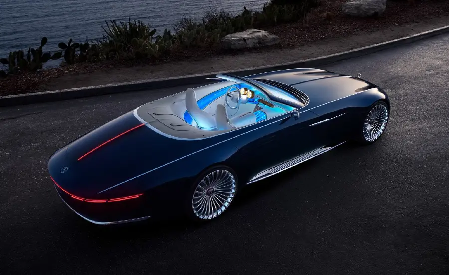 Wallpaper of Mercedes-Benz Maybach without a roof