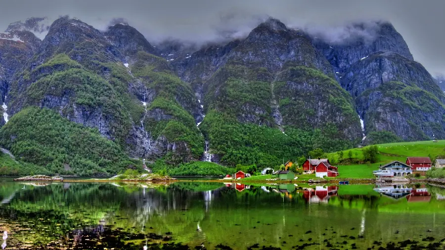 The most beautiful Scandinavian nature wallpaper in HD quality	