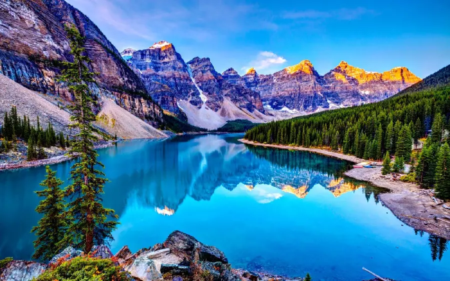 Edited Photo of Vancouver Lake, Canada