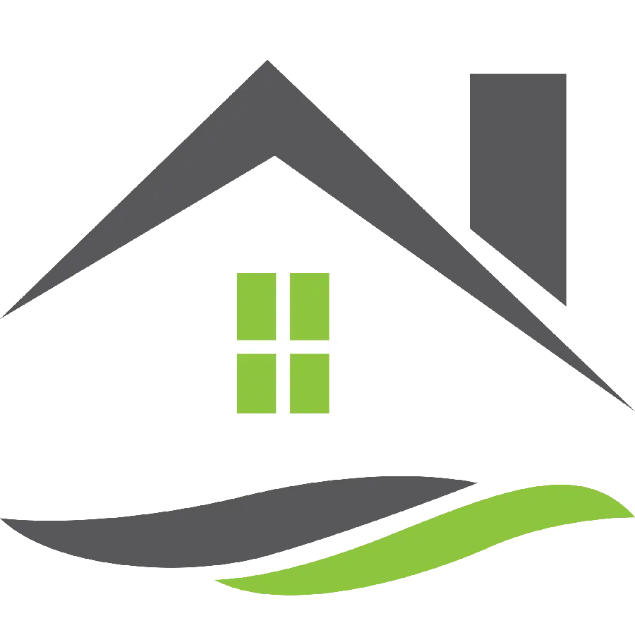 Stylish house logo photo for business card in png format