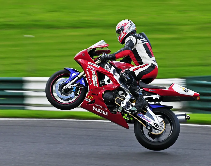 HD wallpaper of motorcycle racing