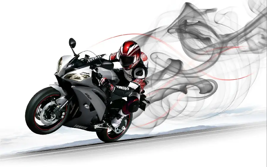 Photo of a fantasy sports motorcycle