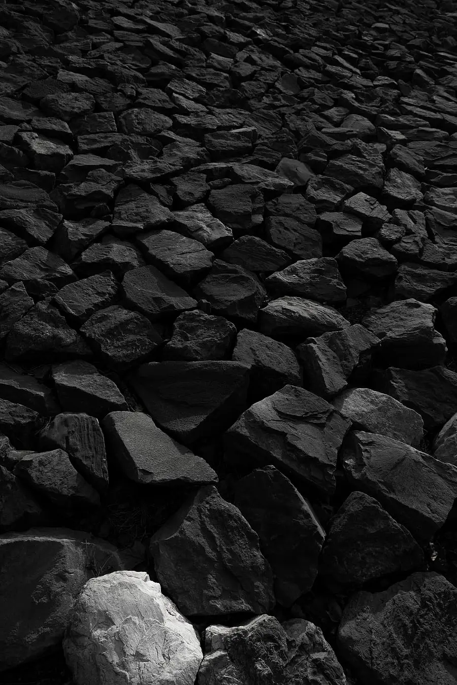 Popular and free black coal material and texture for Photoshop