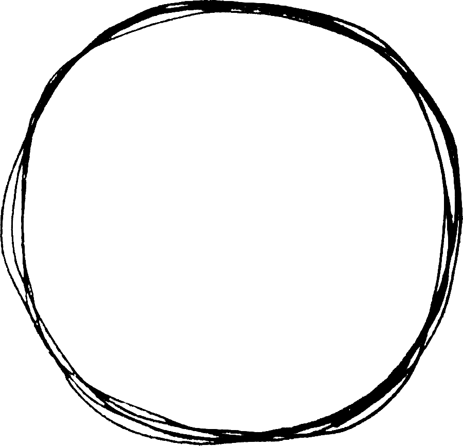 Free high quality black line circle png