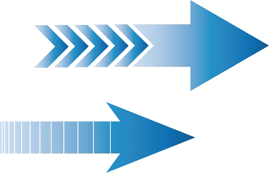 Photo of an arrow for editing in the form of a teleport and PNG