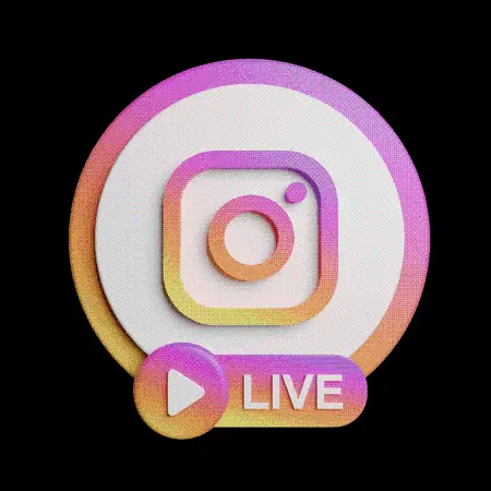 Download Instagram Live section logo photo