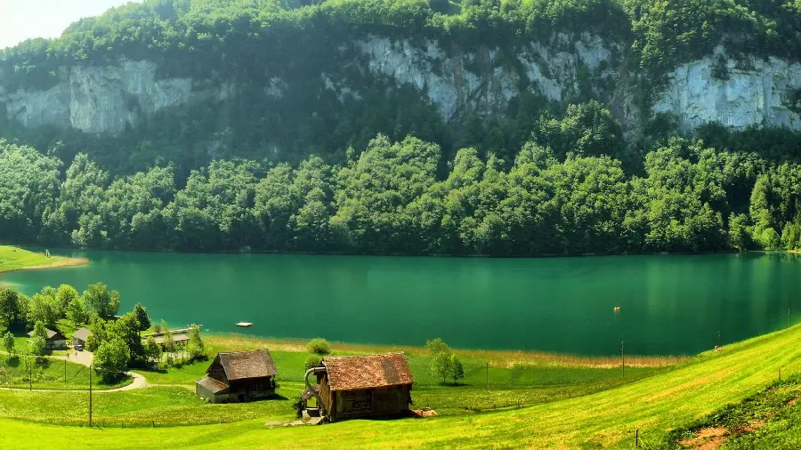 Swiss Spring Nature Wallpaper