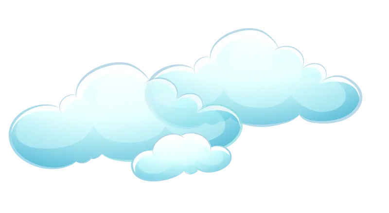 Download High Quality Cartoon Cloud Vector Photo
