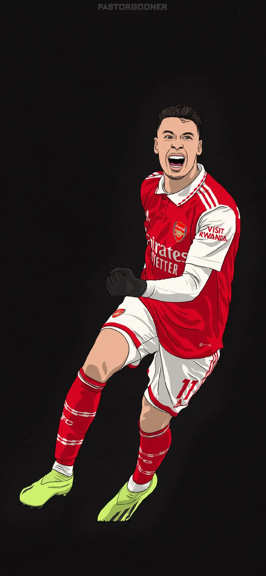 Photo of Gabriel Martinelli Arsenal for phone and mobile wallpaper