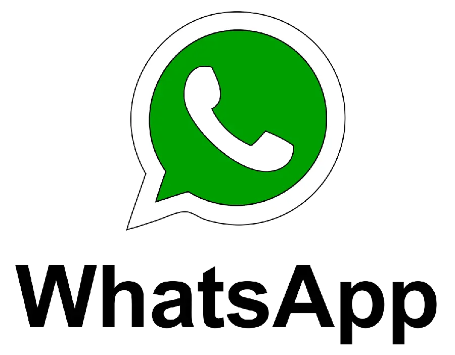 Download High Quality Photo of WhatsApp Font and Icon PNG Together