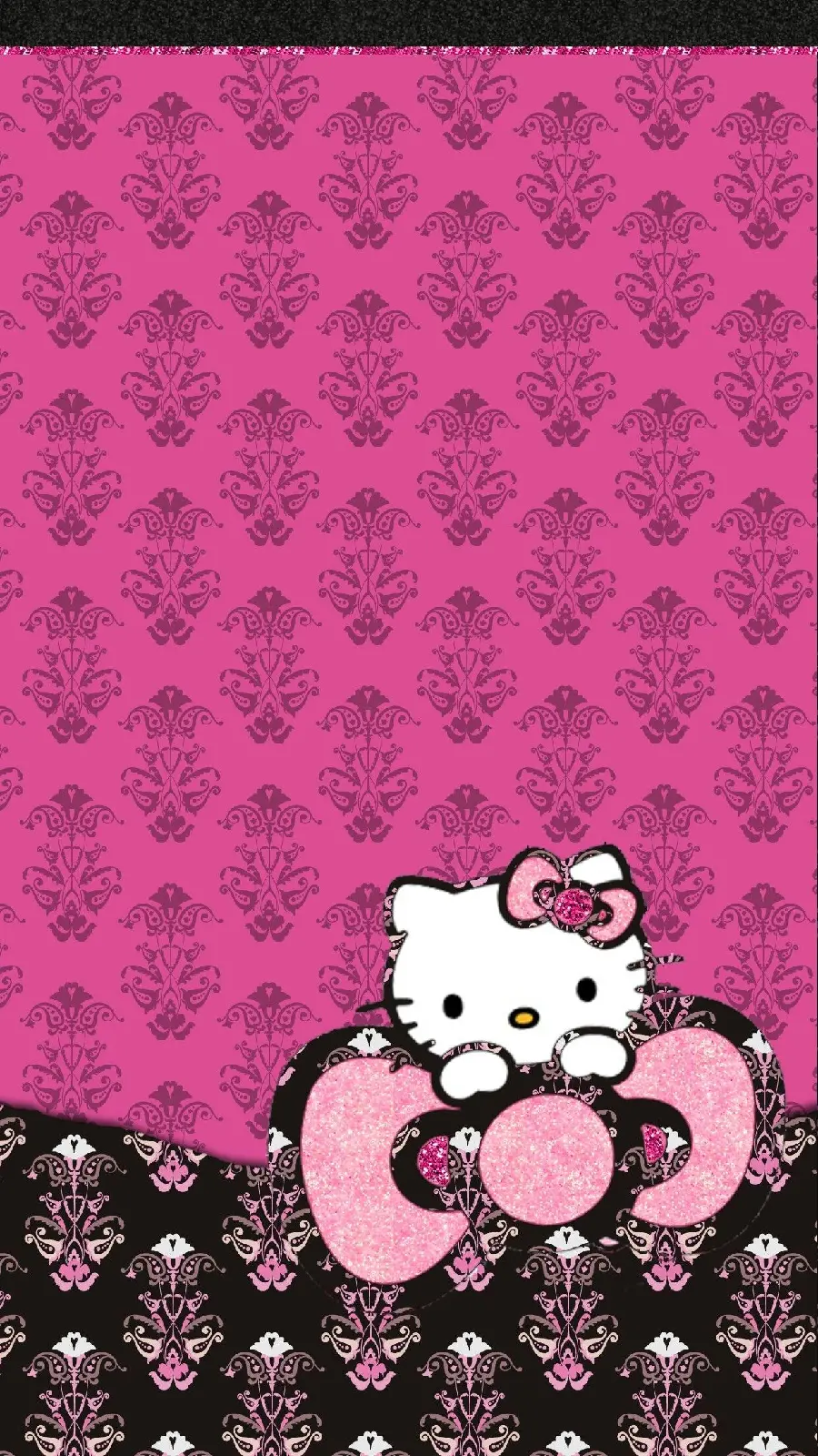 Full HD Hello Kitty Profile with Pink and Black Theme