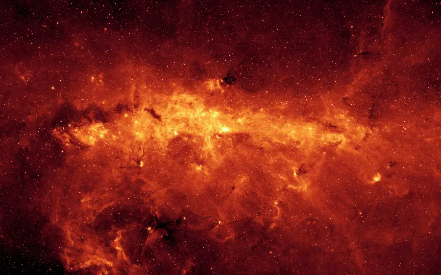 Stock Photo and Stock Image with Quality Space and Galaxy in Red