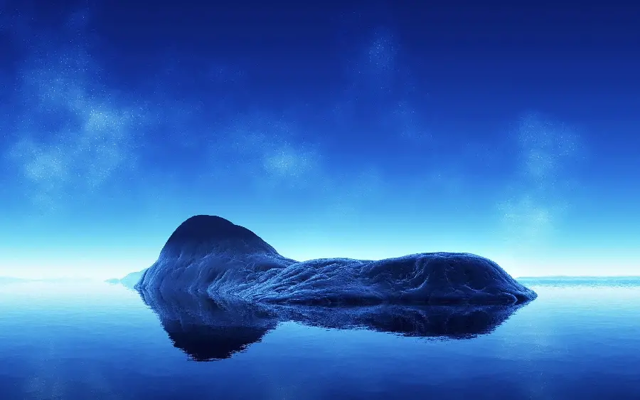 Background 8k rocky cliff in the blue sea suitable for computer 