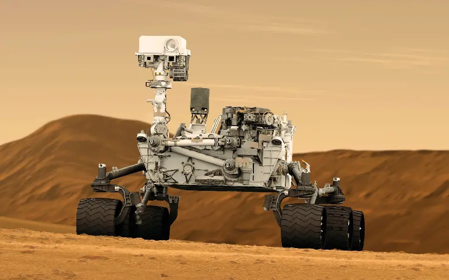 Interesting photo of the device sent to Mars for research