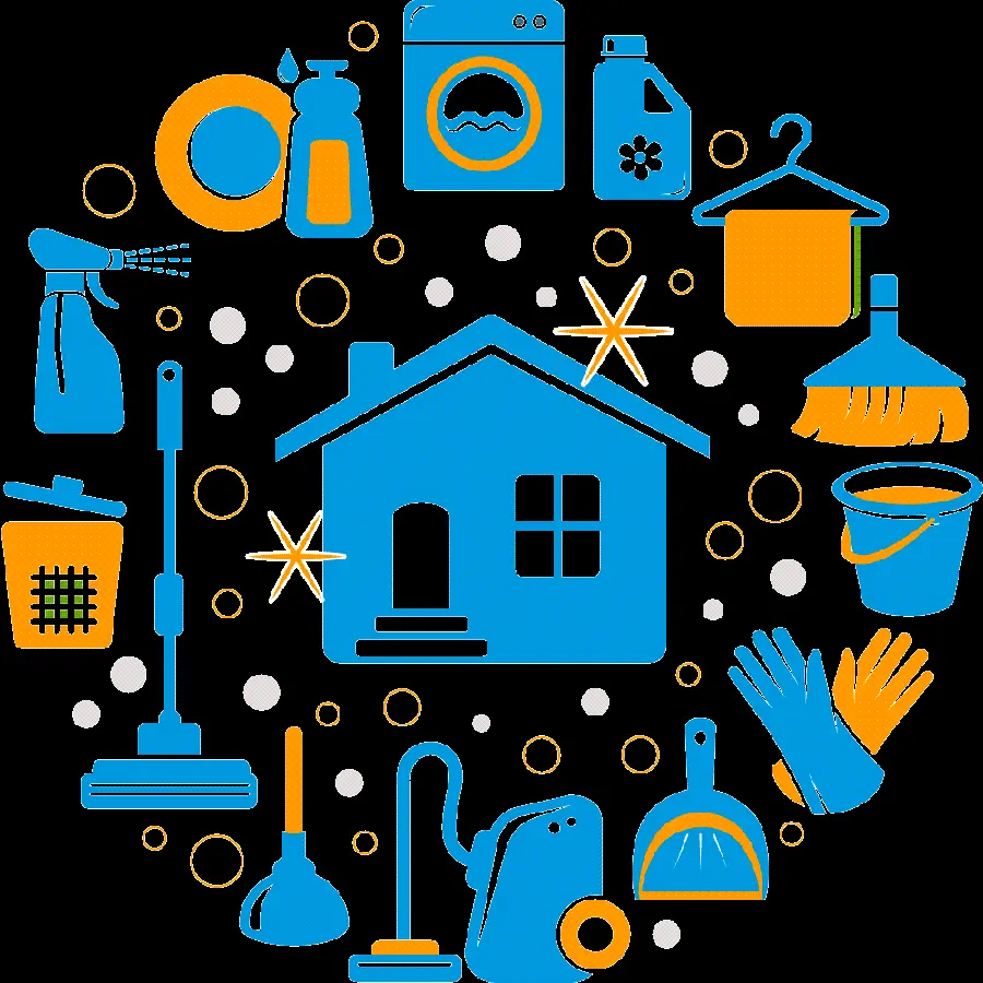 Download House and Furniture PNG Image