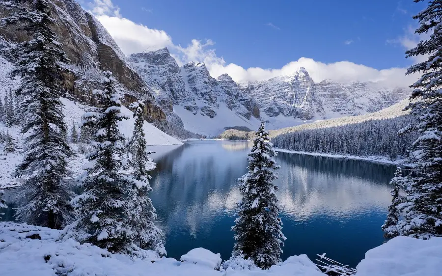Download Beautiful Winter Computer Wallpaper 8k