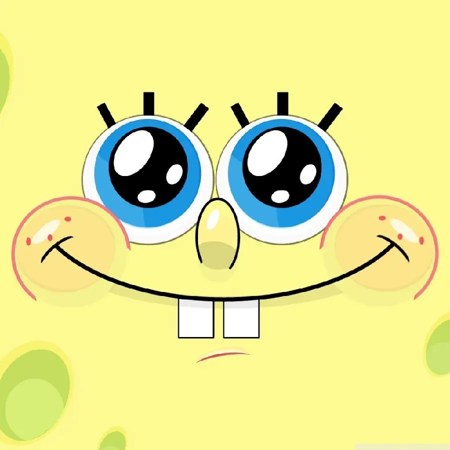 Cute SpongeBob Profile Picture for Social Networks