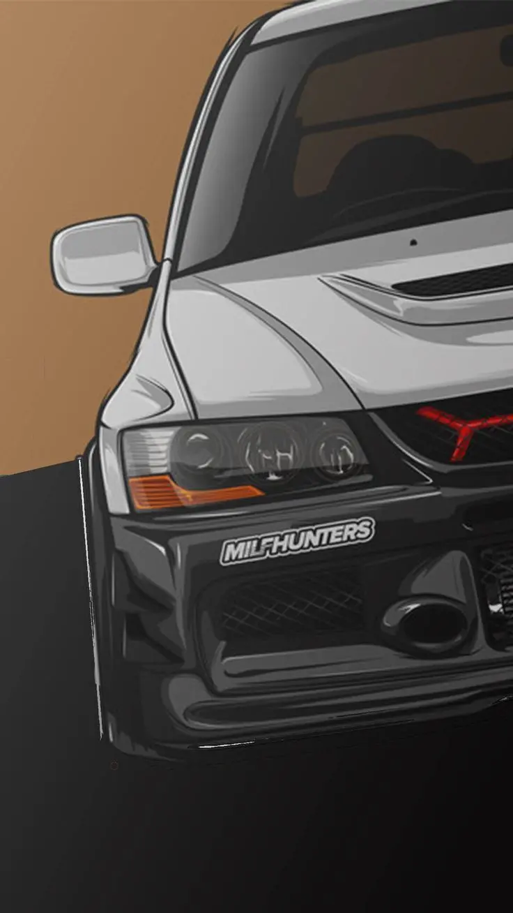Sports car animated mobile wallpaper