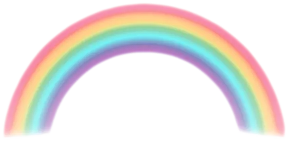 Semi-transparent rainbow photo for Photoshop