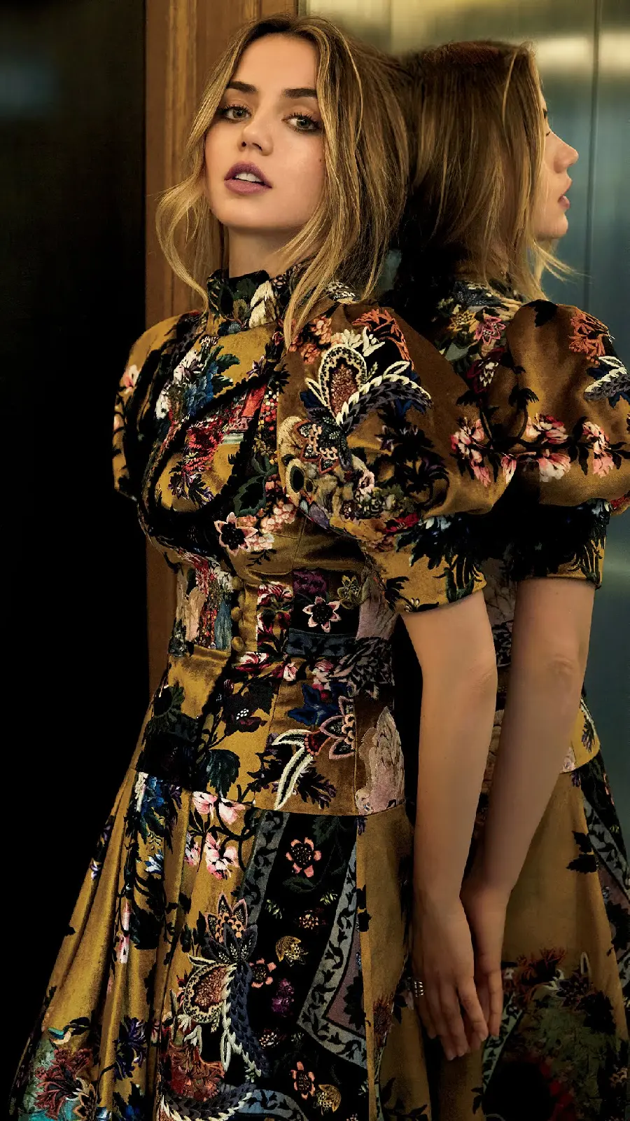 New photo of Ana in Armas with a beautiful long dress 2023