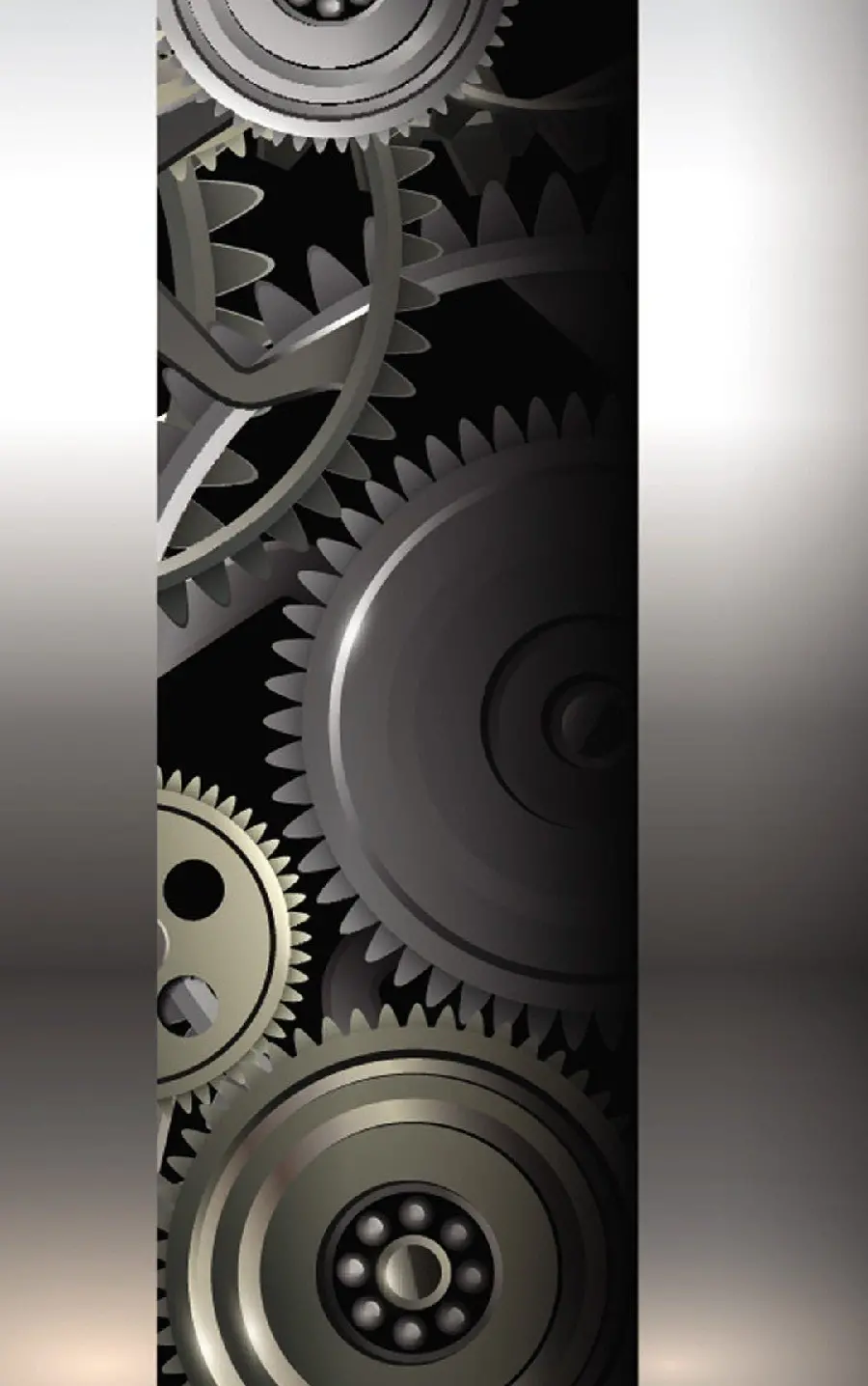 Download High-Quality Wallpaper of Multi-Faceted Industrial Gears