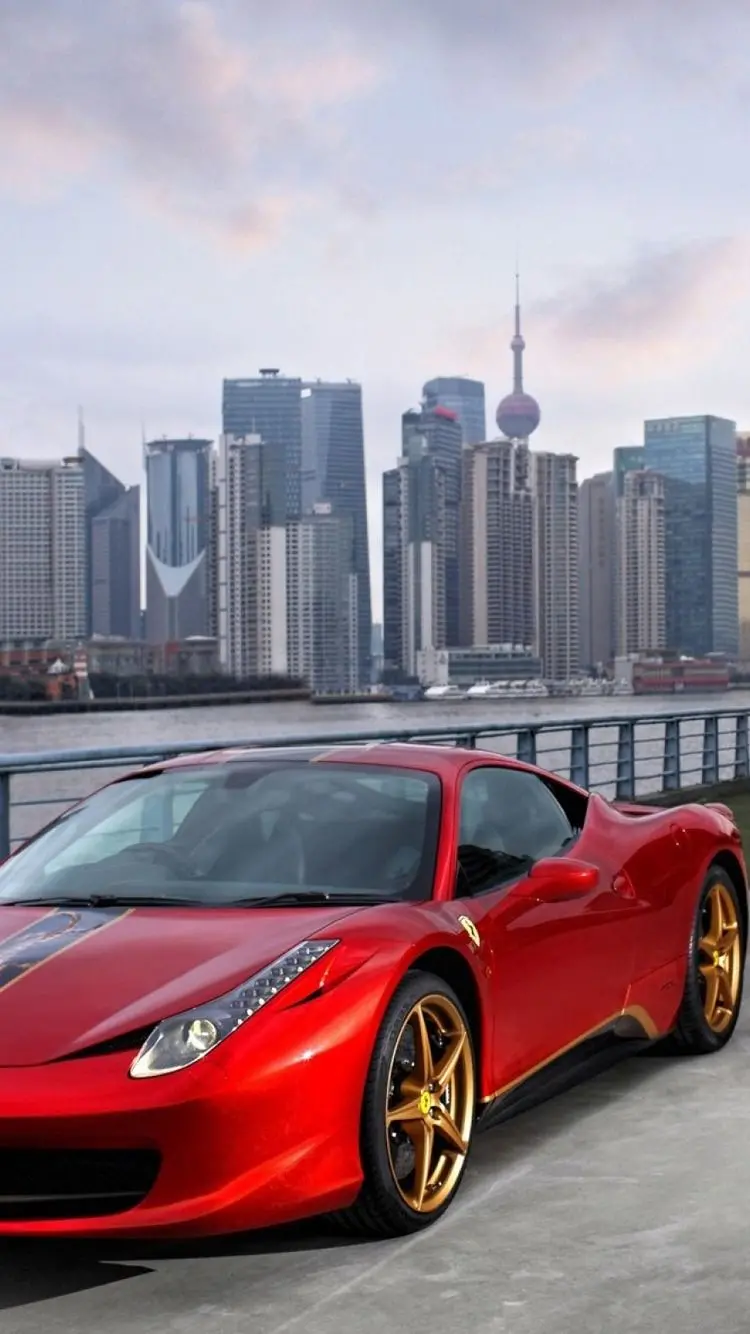 Ferrari car mobile wallpaper