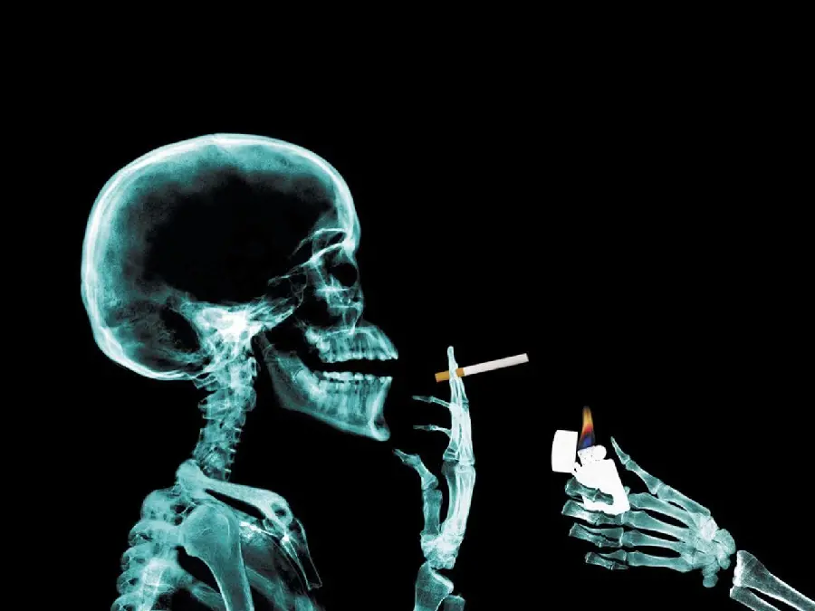 Free download of radiology photo of a person smoking