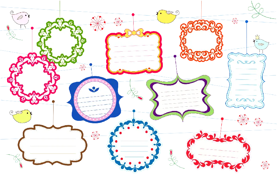 Collection of thought clouds and quote bubbles with quality designs