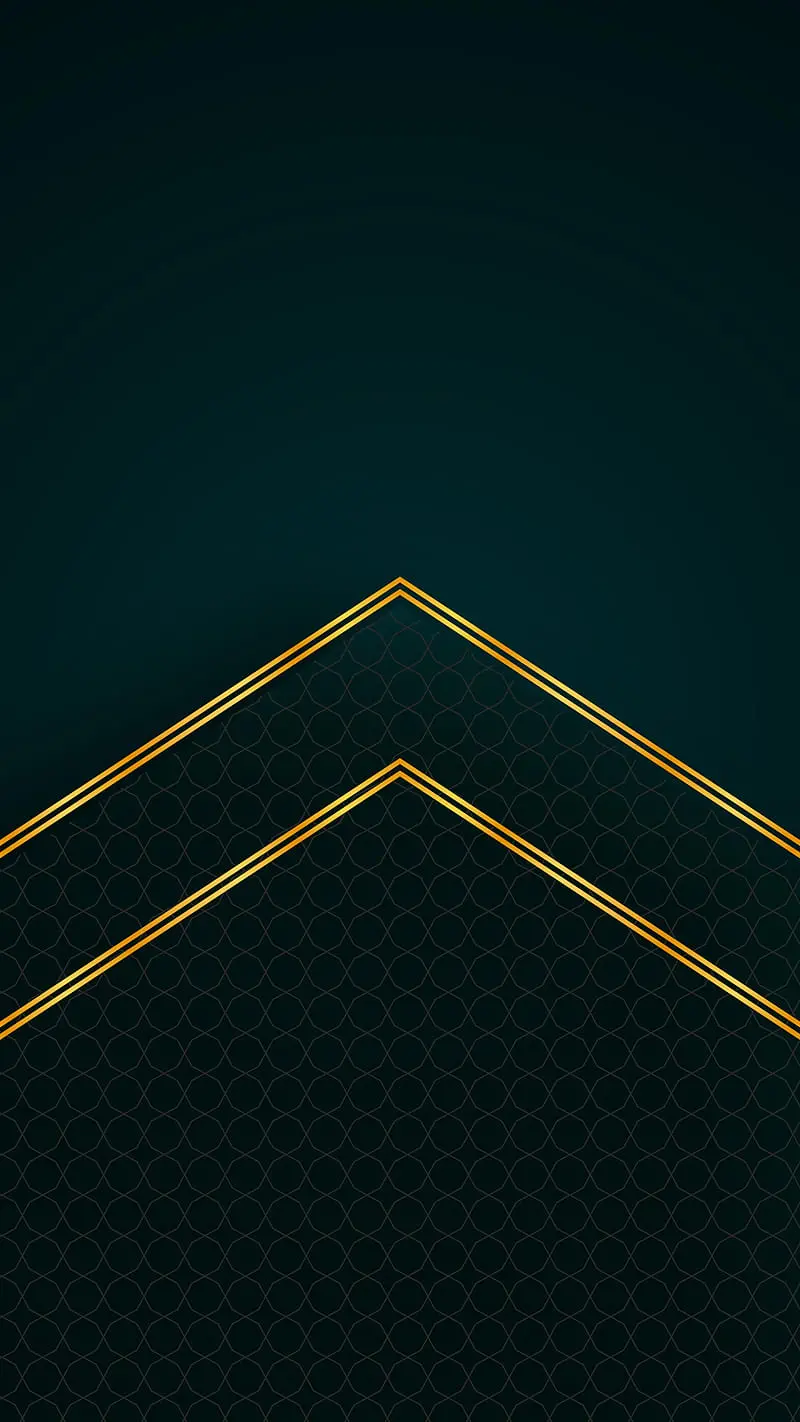 Stylish Black Gold Wallpaper for iPhone 15 Pro