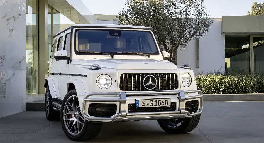 Download Mercedes Benz G63 White Luxury Photo