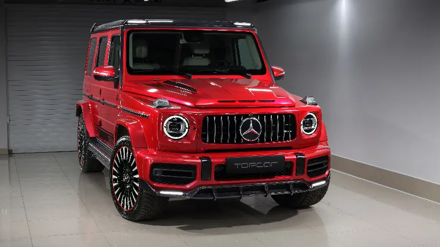Mercedes Benz Wallpaper Red G63