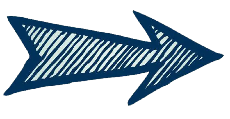 High quality cropped photo of the right arrow