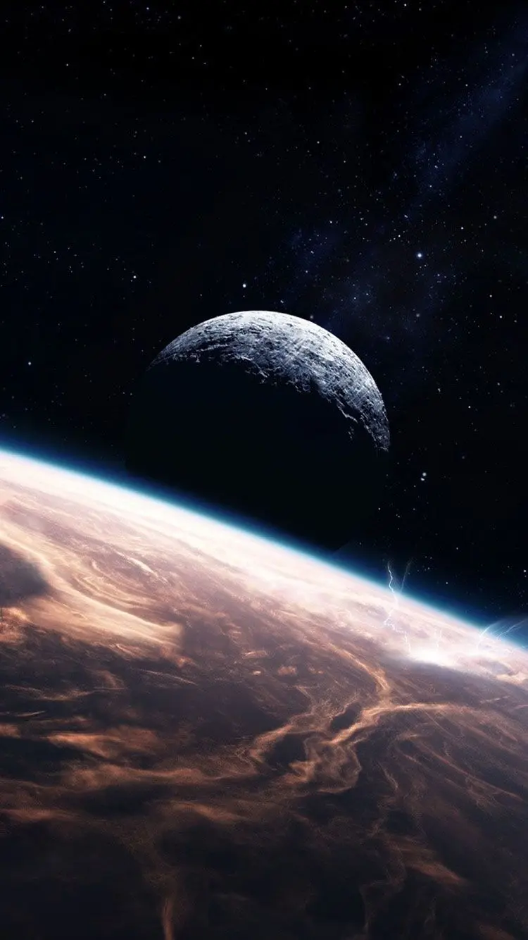 Admirable view of the Earth for Samsung background