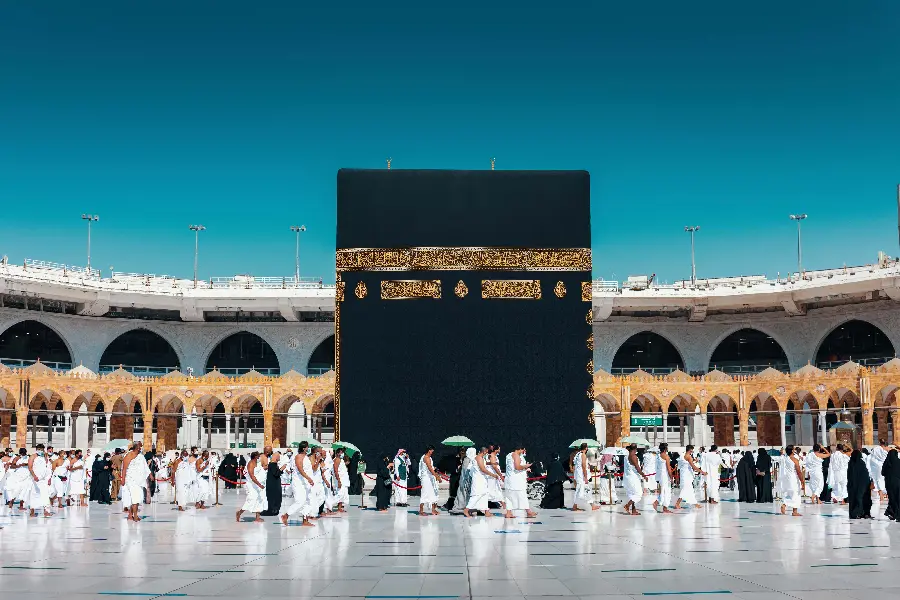 Super high quality image of the Kaaba for large size printing