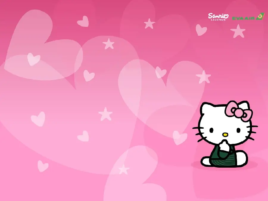 Best Cute Hello Kitty Background for Laptop
